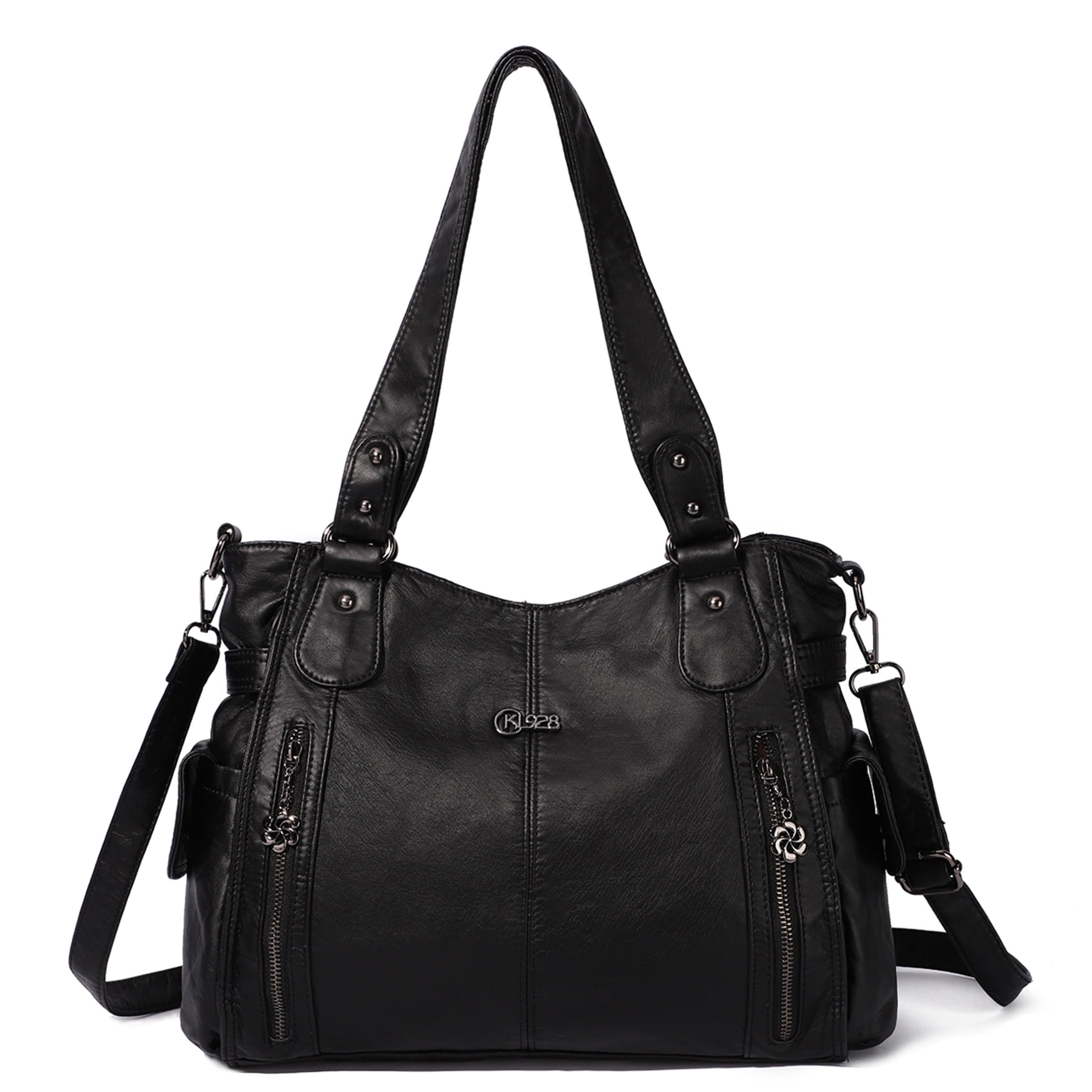 KL928 Multi Pocket Tote Bag Large Handbags for Women Crossbody Shoulder