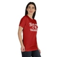 thumbnail image 2 of Inkmeso Kiss Me I'm Vaccinated Funny Pro Vaccine Crew Neck T-shirt For Women's-M2, 2 of 8