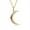 Gold, variant on Moon Necklace Sterling Silver Dainty Moon Necklaces for Women Sterling Silver Necklace(Silver)