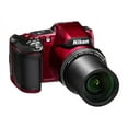 thumbnail image 6 of Nikon - Coolpix L840 16.0-Megapixel Digital Camera - Red, 6 of 64