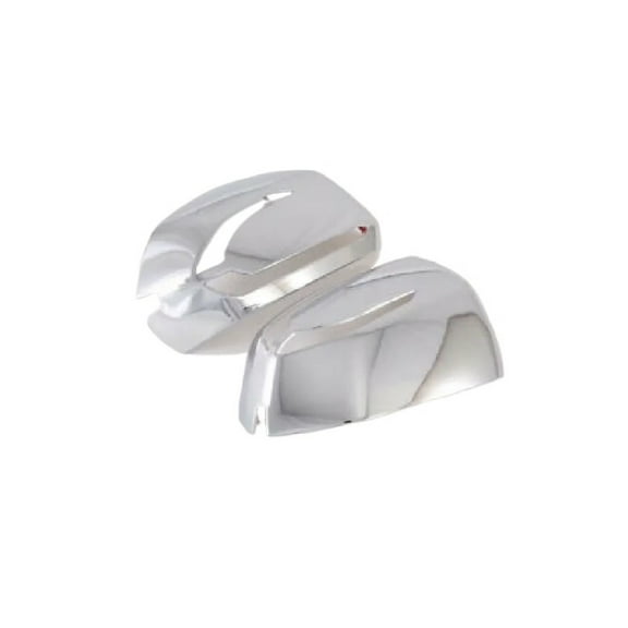 2Pcs Car Rearview Mirror Cover Cap Trim Chrome For Hyundai Palisade 2020 2021 Door Side Rear View Mirror Shell Replacement