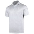 thumbnail image 2 of Men's Gray Chicago White Sox Sublime Tri-Blend Polo, 2 of 3