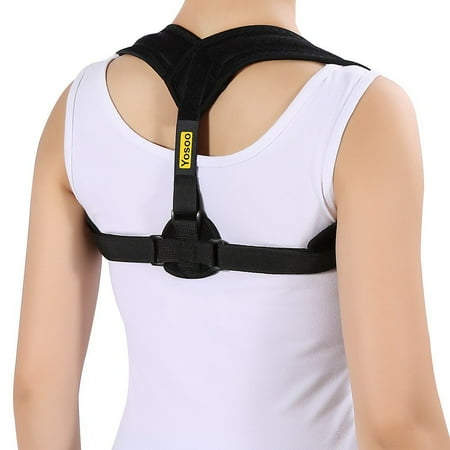 Posture Corrector Clavicle Support Brace,Comfortable Correct Shoulder Posture Support Strap for Improving Bad Posture, Thoracic Kyphosis, Shoulder Alignment, Upper Back Pain Relief for Men and