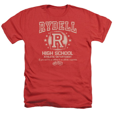Grease Movie Rydell High Adult Heather T-Shirt Tee