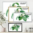 thumbnail image 4 of Designart 'Flowering Mandarin With Branch' Traditional Framed Canvas Wall Art Print, 4 of 5
