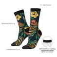 thumbnail image 4 of Fuzoiu Tropical Tribe Mask Print Athletic Crew Socks for Men & Women,Casual Crew Socks,Above Ankle Crew Socks for Business, Casual, 4 of 6