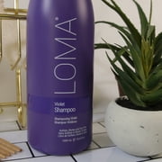 Loma Violet Brightening and Toning Shampoo, Purple Shampoo for Blonde and Gray Hair, 33.8 fl oz