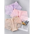 thumbnail image 5 of Women's Sexy Lace Panties High-Rise Tummy Control Lingerie Underwear Briefs Floral Lace, 5 of 5