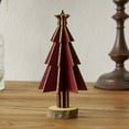 thumbnail image 4 of Christmas Decorations The New Mini Wooden Christmas Tree Home Tabletop Ornaments Simulate Tree Window Scene Layout Christmas Tree, 4 of 5