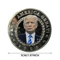 Trump 2024 FlagU.S. Presidential Election Commemorative Metal Color