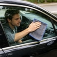 thumbnail image 7 of Carbon Fiber Cleaning Cloth Car Detailing Microfiber Towel Absorbent Scratch-Free Glass Polishing Rag Blue, 7 of 7