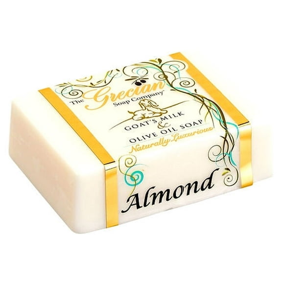 Goats Milk Soap Bar - Almond- 3-pack
