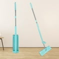 thumbnail image 2 of Hands-Free Flat Mop - Dry and Wet Use Easy Sweeping and Dusting Floor Mop with Swivel Head, 2 of 9