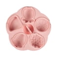 thumbnail image 1 of Es adecuado para piruletas, paletas heladas y gelatinas, y se puede reutilizar como un molde para paletas de bricolaje y una máquina para hacer paletas de silicona casera., 1 of 5