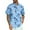 Palm Trees, variant on Bassdash Men's UPF 50+ Short Sleeve Button Down Fishing Shirt Breathable Lightweight for Outdoor and Beach Activities
