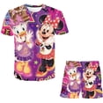 thumbnail image 1 of Ropa de Mickey Mouse para niñas, ropa de verano para niñas, 2 uds., ropa para niños, chándal para niños, traje para niñas, ropa para niños 14T Gao Jinjia LED, 1 of 2