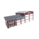 thumbnail image 1 of Modelo de construcción de casa Escena en miniatura Colección de modelos Simulación de ensamblaje DIY Estilo A, 1 of 9
