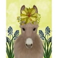 thumbnail image 3 of Fab Funky 12x14 Black Modern Framed Museum Art Print Titled - Donkey Sunflower, 3 of 5