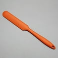 thumbnail image 2 of Integrated Food Grade Silicone Spatula Baking Cooking Mixing Scraper Butter New Cutter Scraper Butter Scraper Cake Decoration (Orange), 2 of 8