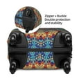 thumbnail image 4 of Easygdp Round Mandala Print Elastic and Washable Suitcase Protective Cover with Hidden Zipper Fits 18-32 inch Luggage -X-Large, 4 of 9
