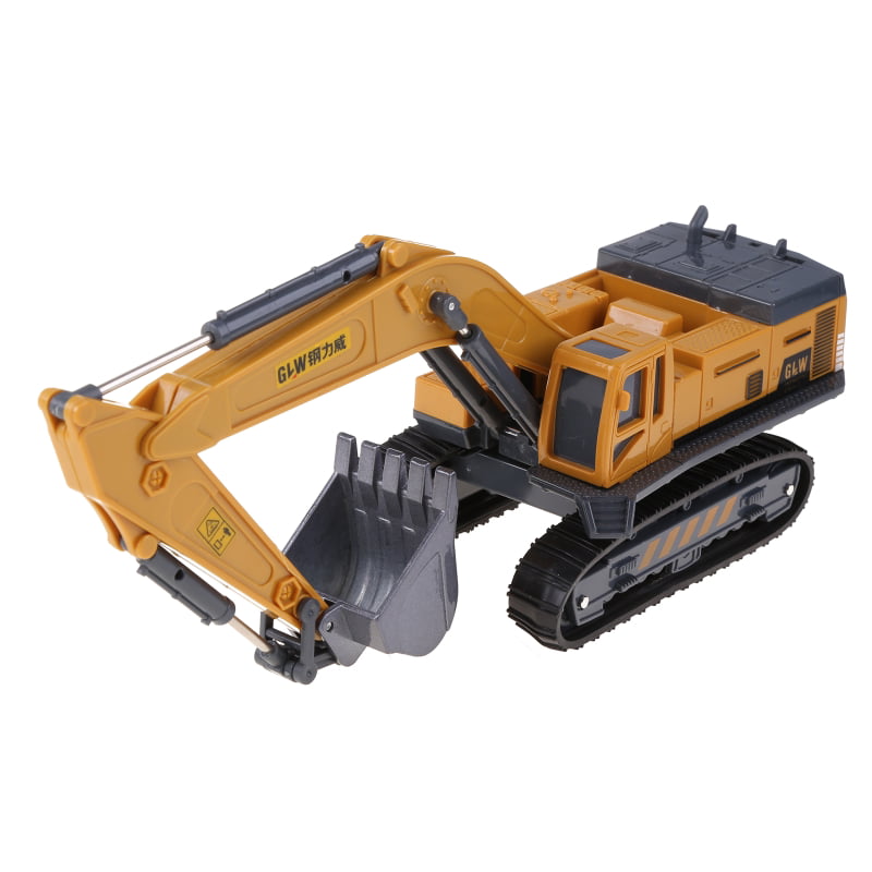 1:50 Mini Crawler Bulldozer Model Alloy Diecast Engineering Metal Toy 
