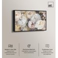 thumbnail image 3 of Art Remedy Flower Art Canvas, 15" x 10", Black Frame, Romantic Hues II, 3 of 7