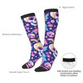 thumbnail image 4 of Yiaed Skull colorful mushroom Print Great elasticity Adult Stockings Sports socks for Men and Women, 4 of 6