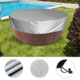 thumbnail image 2 of Cubierta Spa Redonda, Cubierta Spa Redonda Exterior, Protector Spa 100% Impermeable, Resistente UV -215*70cm, Marrón ACTIVE Biensenido a ACTIVE, 2 of 4