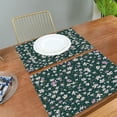 thumbnail image 2 of GZHJMY Placemats Set of 4,Wildflowers Heat-Resistant Non-Slip Double Sided Washable Kitchen Dining Table Mats for Kitchen Table Decoration, 12"x18", 2 of 6