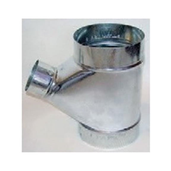 Gray Metal Products 3603019 6 x 6 x 4 in. Galvanized Connector Wye Pipe