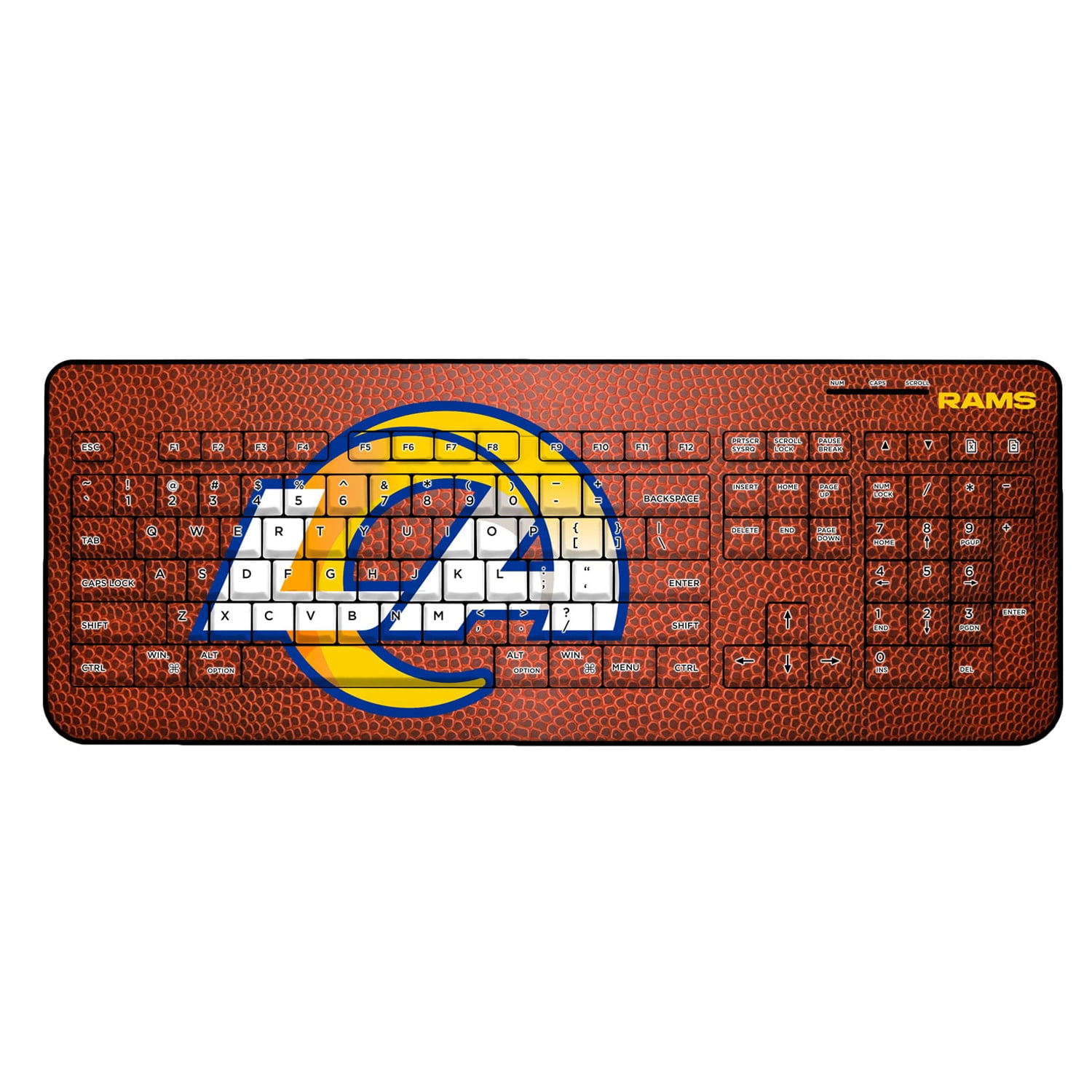 Los Angeles Rams Football Design Wireless Keyboard - Walmart.com