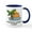 White/Navy Inside, variant on CafePress - Florida Jacksonville Beach Mugs - 11 oz Ceramic Mug - Novelty Coffee Tea Cup