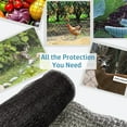 thumbnail image 6 of NOGIS Bird Netting - 6.8 x 32.8 FT Heavy Duty Garden Netting Deer Fence Net for Vegetables, Plant and Fruit Trees Against Birds, Deer and Other Animals with 20pcs Cable Ties, 6 of 7