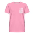 thumbnail image 4 of Tops para hombre, blusas y camisas de cuello redondo y manga corta para hombre, blusas casuales de cuello redondo con estampado de moda para hombre, blusas de cuello redondo y manga corta, camisas par, 4 of 5