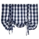 thumbnail image 1 of Cortina de ventana rural Sunnimix Azul 60x120cm atar cortinas, 1 of 8