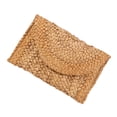 thumbnail image 4 of KAKOWELY Woven Clutch Bag Made of Durable Plastic in Assorted Colors for Storage and Daily Use Lightweight and Practical Large Capacity,10.83"X7.09"X0.79", 4 of 4