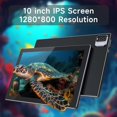 thumbnail image 3 of Tablet YQSAVIOR 10.1 Android 13 10 GB RAM 64 GB ROM 512 GB Negra, 3 of 4