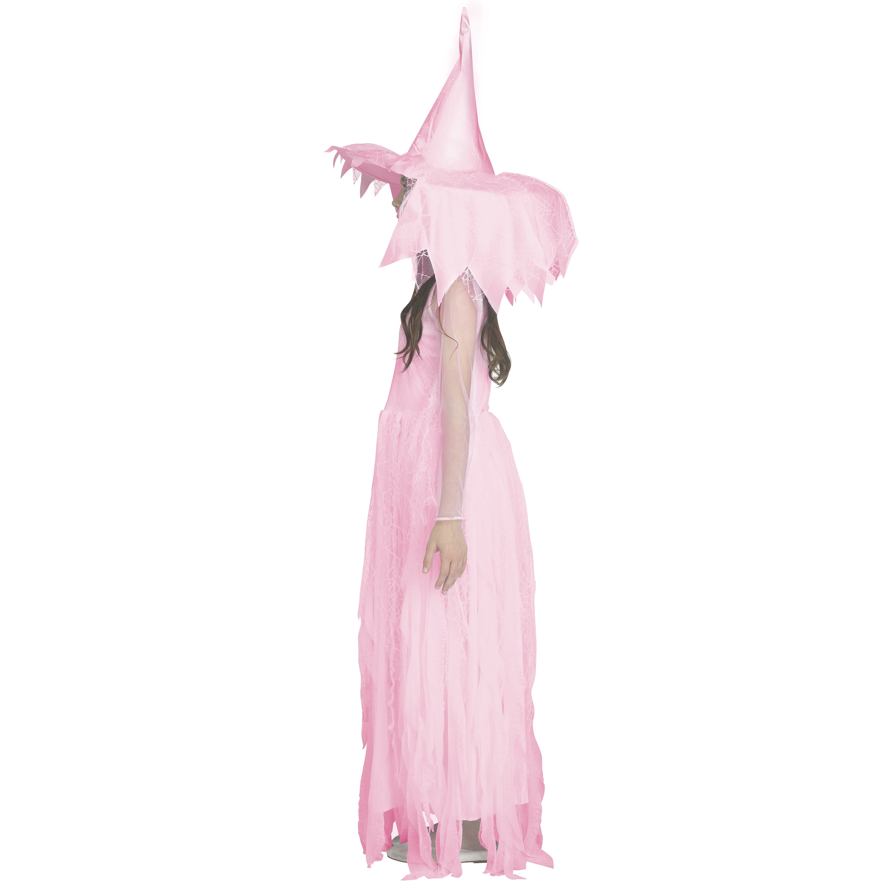 Tattered Witch Halloween Costume for Children, Girl's Size L (10/12), by Way to Celebrate