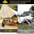 thumbnail image 6 of Black Canopy Weights Gazebo Tent Sand Bags 8pcs-Pack, 6 of 10