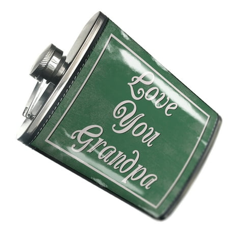 

NEONBLOND Flask Love You Grandpa Father s Day Green Texture