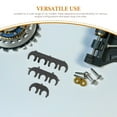 thumbnail image 3 of ETHZZLE 6Pcs Spark Plug Wire Separators Black Plastic Clips for Car Engine Wire Management and Organization, 3 of 8