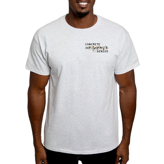 CafePress - Concrete Genius Light T Shirt - Men's Classic Graphic T-Shirt