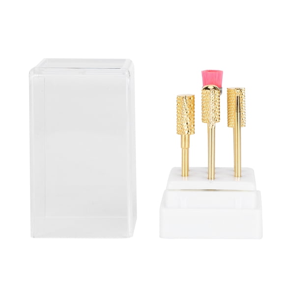 Broca para uñas, cabezal de pulido para pedicura, accesorio para máquina de manicura de aleación de tungsteno
