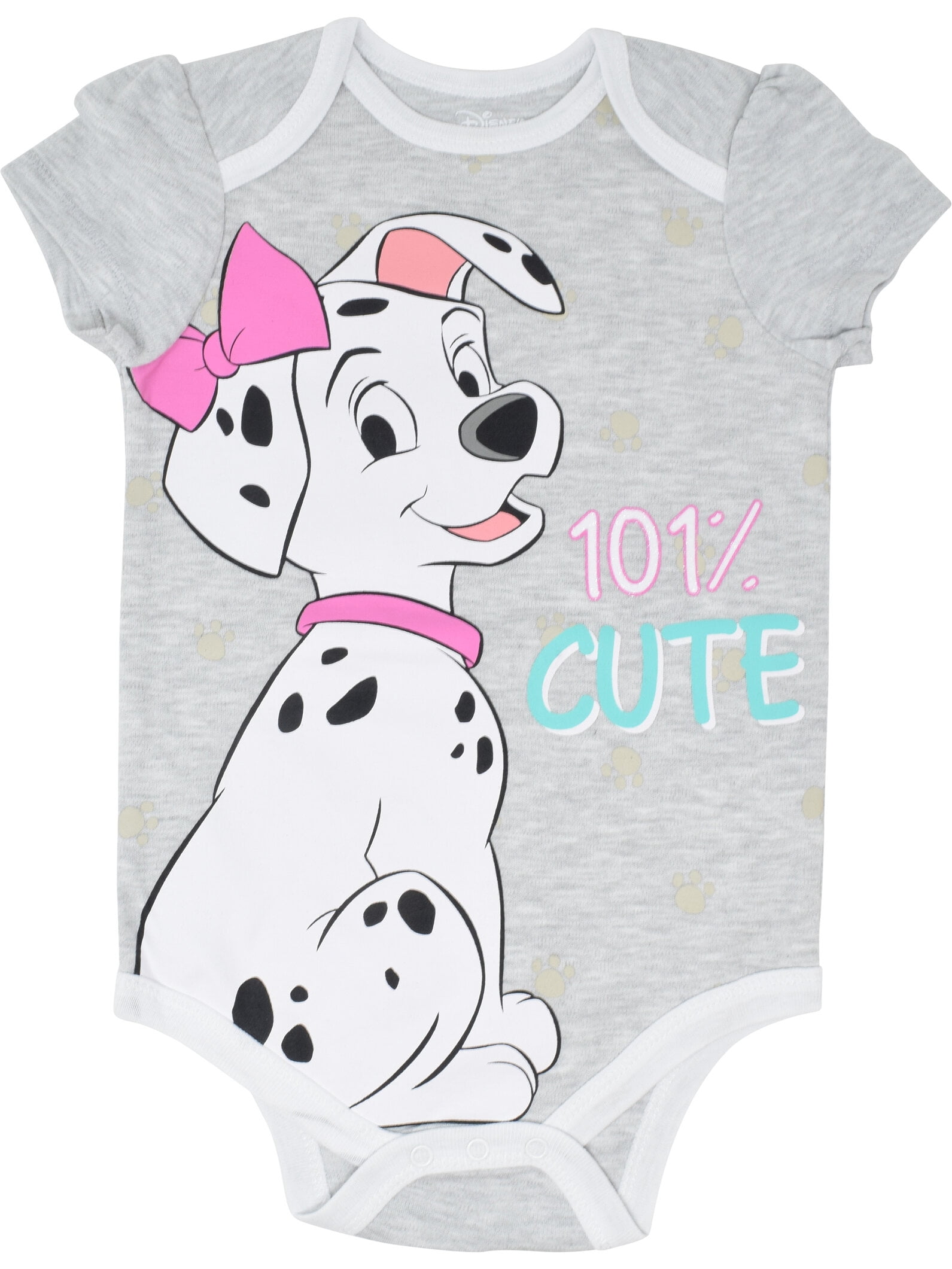 Disney The Aristocats Dumbo Bambi Lady and the Tramp Newborn Baby Girls 5 Pack Bodysuits Newborn to Infant