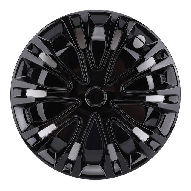 4 Pcs 15in Hubcaps Full Protection Stylish Look Universal Fit Snap On R15 Wheel Rim Cover for Most Cars Truck SUV