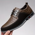 thumbnail image 5 of Men's Plaid Derby Shoes, Non-Slip Dress Shoes for Wedding Business Wear-resistant, 5 of 9