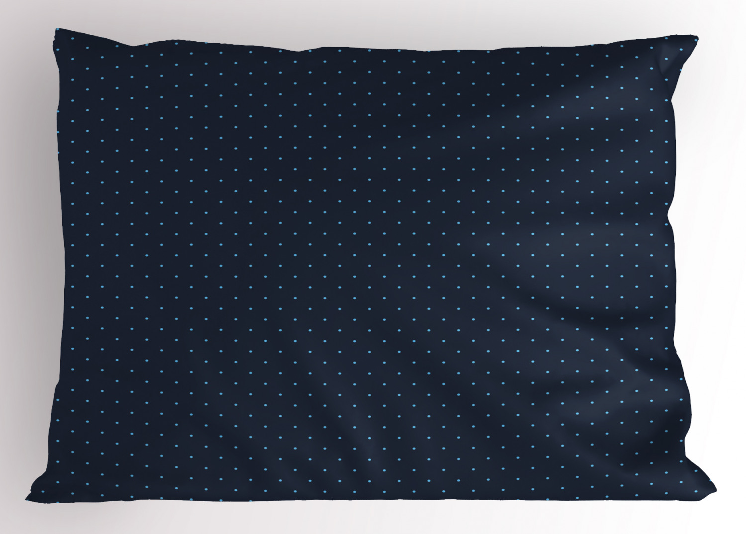 dark blue pillow shams