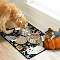 thumbnail image 2 of Halloween Dog Food Mats for Floors, Absorbent Dog Bowl Mats for Food and Water, Quick Dry Pet Cat Food Mat Non-Slip Dog Accessories Pet Supplies, 2 of 6