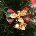 thumbnail image 3 of Mini adornos colgantes de árbol de Navidad, decoración artesanal para fiesta, boda, hogar, regalo de Navidad, 12/24 piezas, 3 of 4