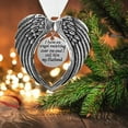 thumbnail image 3 of Dalrosia Christmas Memorial Hanging Ornaments Angel Wings, Memory Gifts Pendant I Have a Angel Watching Over Me Xmas Tree Hanging Sympathy Gift for Loss of Loved One in Heaven, 3 of 5